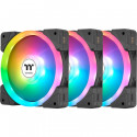 Thermaltake SWAFAN EX12 ARGB Sync PC Cooling Fan TT Premium Edition, case fan (black, pack of 3)