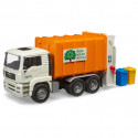 BRUDER MAN TGA garbage truck rear loader, model vehicle