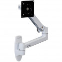 Ergotron LX monitor arm, monitor holder (white)