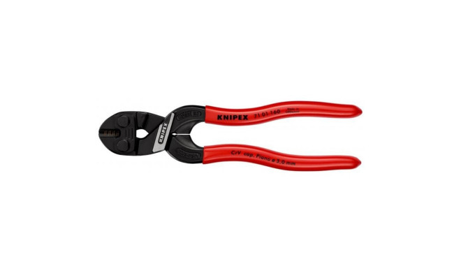 KNIPEX compact bolt cutter CoBolt S 71 01 160, cutting pliers (red, length 160mm)