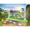 PLAYMOBIL 71355 Horses of Waterfall Zoe & Blaze with tournament course, construction toy