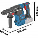 Bosch cordless hammer drill GBH 18V-26 F Professional solo, 18 volts (blue/black, without battery an