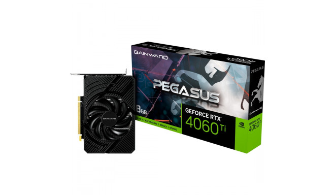 Gainward GeForce RTX 4060 Ti Pegasus 8GB, graphics card (DLSS 3, 3x DisplayPort, 1x HDMI 2.1)