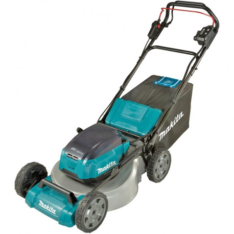 Makita cordless lawnmower DLM465Z, 36Volt (2x18Volt) (blue/black, without battery and charger, with