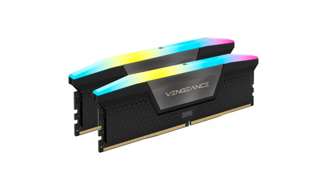 Corsair RAM DDR5 64GB 5600 CL 40 (2x32GB) Dual Kit Black (CMH64GX5M2B5600C40 Vengeance 