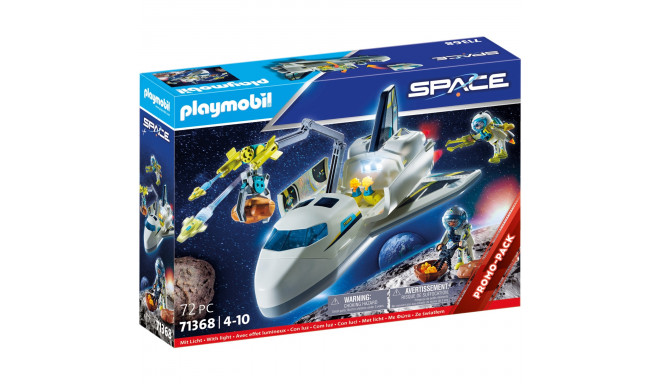 PLAYMOBIL 71368 Space Shuttle on Mission, construction toy