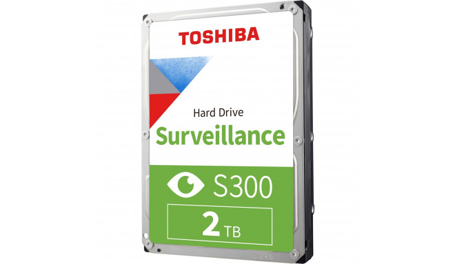 Toshiba S300 2 TB, hard drive (SATA 6Gb/s, 3.5)