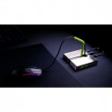 CHERRY Xtrfy B1 Mouse Bungee LED, mouse holder (silver, LED lighting, integrated USB hub)