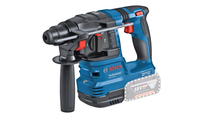 Bosch cordless hammer drill GBH 18V-22 Professional solo, 18 volts (blue/black, without battery and 