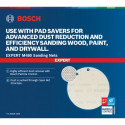 Bosch Expert M480 mesh structure sanding sheet 125mm, K180 (50 pieces, for eccentric sanders)