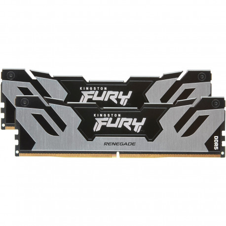 Kingston RAM Fury DDR5 64GB 6400 CL 32 (2x32GB) dual kit RAM (black KF564C32RSK2-64 Renegad