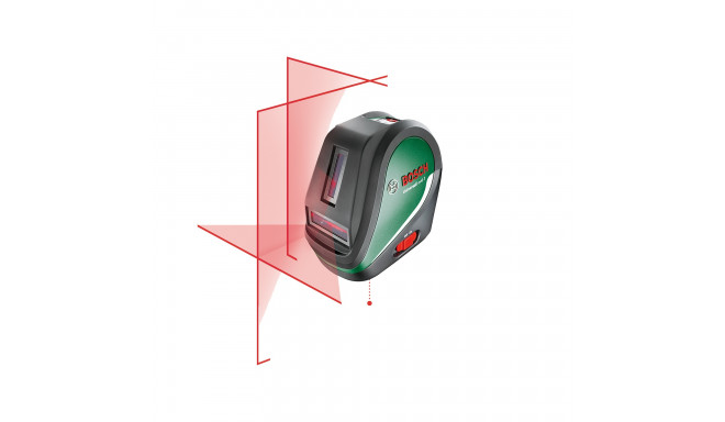 Bosch Cross Line Laser UniversalLevel 3 Maxi Set (green/black, red laser lines, range 10 meters)