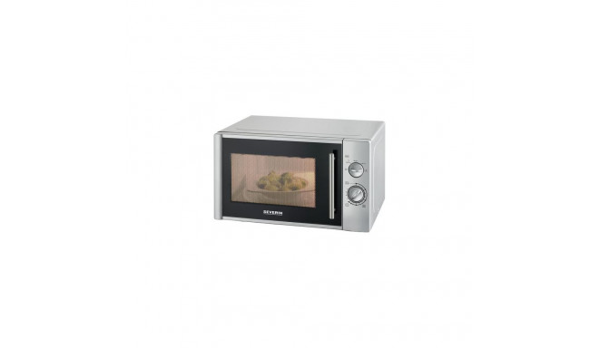 Severin MW 7772 microwave Countertop Solo microwave 28 L 900 W Silver
