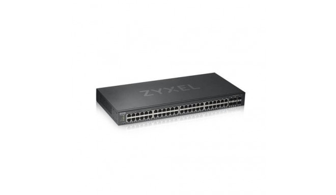 Zyxel GS1920-48V2 network switch Managed Gigabit Ethernet (10/100/1000) Black
