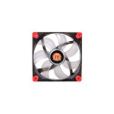 Thermaltake Luna 12 LED White Computer case Fan 12 cm Black, Red, Transparent