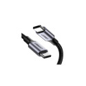 Ugreen 70427 USB cable 1 m USB 2.0 USB C Black, Silver