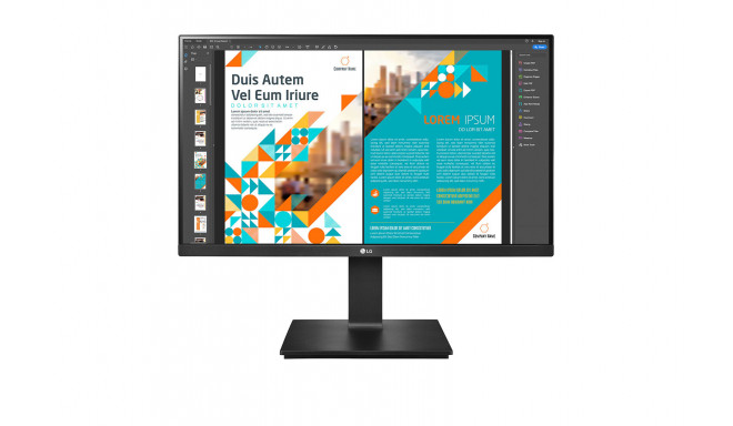 LG 24QP550-B computer monitor 60.5 cm (23.8&quot;) 2560 x 1440 pixels Quad HD LED Black