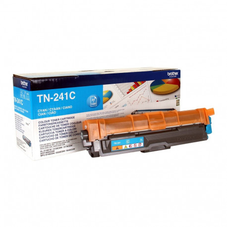 Tooner Brother TN241C Cyan 1400lk@5%  DCP 9015CDW, 9020CDW, HL-3140cw, 3150CDW, 3170CDW, MFC 9140CDN