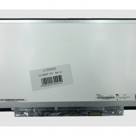 Notebook screen 13.3“ 1366x768 HD, LED, SLIM, matte, 30pin (right), A+