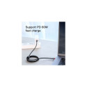 Baseus Type-C - Type-C cable Cafule PD2.0 60W Flash charging (20V 3A) 1m Red/Black (CATKLF-G91)
