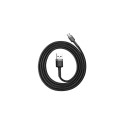Baseus Micro USB Cafule Cable 2.4A 1m Gray + Black (CAMKLF-BG1) Baseus Micro USB Cafule Cable 2.4A 1m Gray + Black (CAMKLF-BG1)