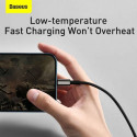 Baseus Universal Tungsten 3-in-1 USB cable (Type C / Lightning / micro USB) 3.5A 1.5m Black (CAMLTWJ