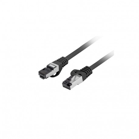 PATCHCORD CAT.8.1 S/FTP LSZH CU 5M BLACK FLUKE PASSED LANBERG