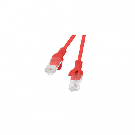PATCHCORD CAT.5E UTP 20M RED FLUKE PASSED LANBERG