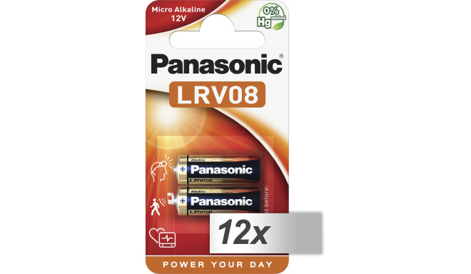 Panasonic battery LRV 08 10x2pcs