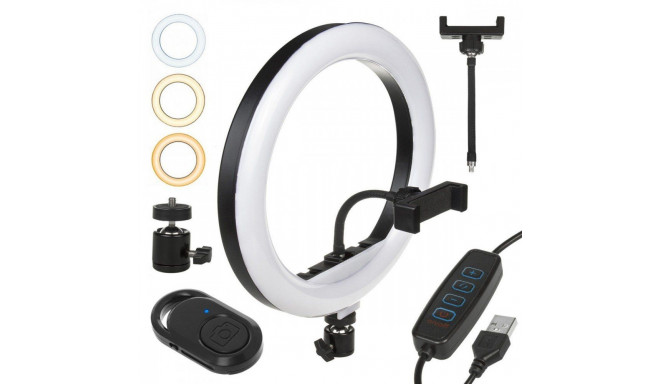 RoGer LED Ring Light 12" 20W