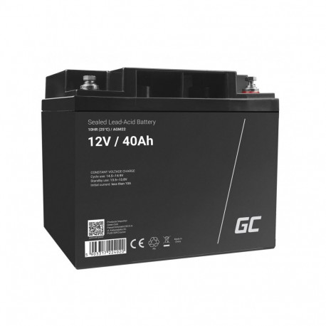 Green Cell AGM22 UPS aku suletud pliiaku (VRLA) 12 V 40 Ah