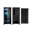 Kolink Unity Peak ARGB Midi-Tower Showcase, Tempered Glass - black