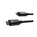 USB-C to USB-C cable Baseus Tungsten Gold 240W 3m (black)