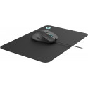 Platinet mouse PMOM010 + mouse pad, black (45571) (opened package)