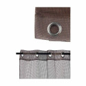 Curtain 140 x 260 cm Grille Brown (6 Units) Curtain 140 x 260 cm Grille Brown (6 Units)