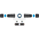 PremiumCord Outdoor (IP68) LAN Cable Connector, CAT 6A UTP, toolless