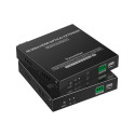 PremiumCord HDMI fiber optic extender 4K@60Hz 4:4:4 up to 40 km, IR, RS232, Audio 3,5mm