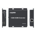 PremiumCord HDMI extender 150m , over one LAN cable Cat5e/Cat6, FULL HD 1080p