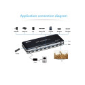 PremiumCord 4K@60Hz HDMI switch 7:1 plastic with remote control