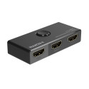 PremiumCord HDMI lüliti 4K@60Hz YUV 4:4:4 FULL HD 1080P 3D