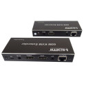 PremiumCord HDMI extender + 2xUSB, 60m, with audio, over cat5e/Cat6