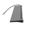 PremiumCord USB-C Full Size MST 4K@60Hz Dock Station with Noteebook Stand