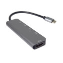 PremiumCord adapter USB-C - HDMI/USB 3.0/2xUSB2.0/PD