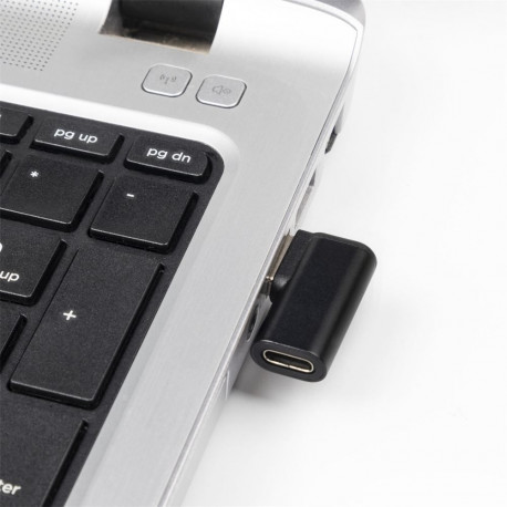 PremiumCord Adapter 90° degree angled  USB-C Female to USB3.0 type A male