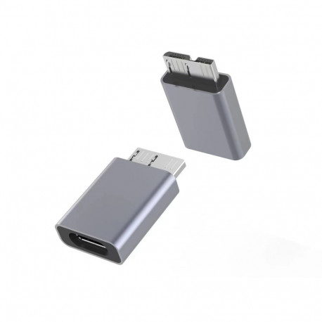 PremiumCord Aluminium USB C female To USB3.0 Micro B Male Adapter