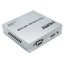 PremiumCord HDMI fiber optic extender 4K@60Hz up to 20 km