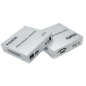 PremiumCord HDMI fiber optic extender 4K@60Hz up to 20 km