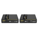 PremiumCord KVM HDMI fiber optic extender 4K@60Hz 4:4:4 HDR up to 40 km