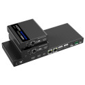 PremiumCord HDMI 1-2 splitter+extender via CAT6/6a/7, UHD 4K@60Hz up to 70m