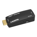 PremiumCord HDMI FULL HD Extender over Single Cat5e/6 up to 50m